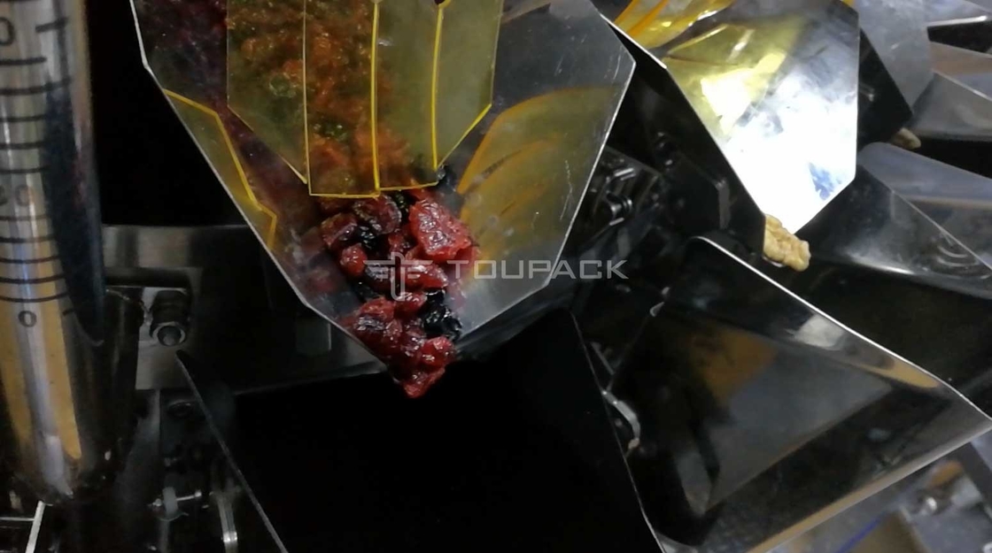 시즌 콩 건포도 땅콩 스낵 쌀을 위한 Ｚ 엘리베이터 컨베이어 전자동 칭량 곤포기