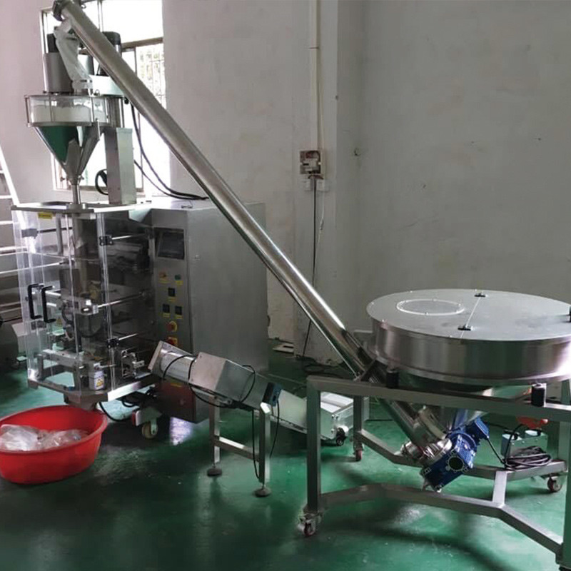 공장 용기 커피 우유 단백질 향신료 가루 병 작은 부피 가루 채우기 기계 500g-1000g