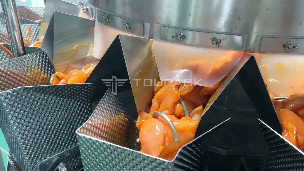 신선한 닭고기 양고기 돼지고기 쇠고기 다목적 무게 14 머리 나사 고기 채우기