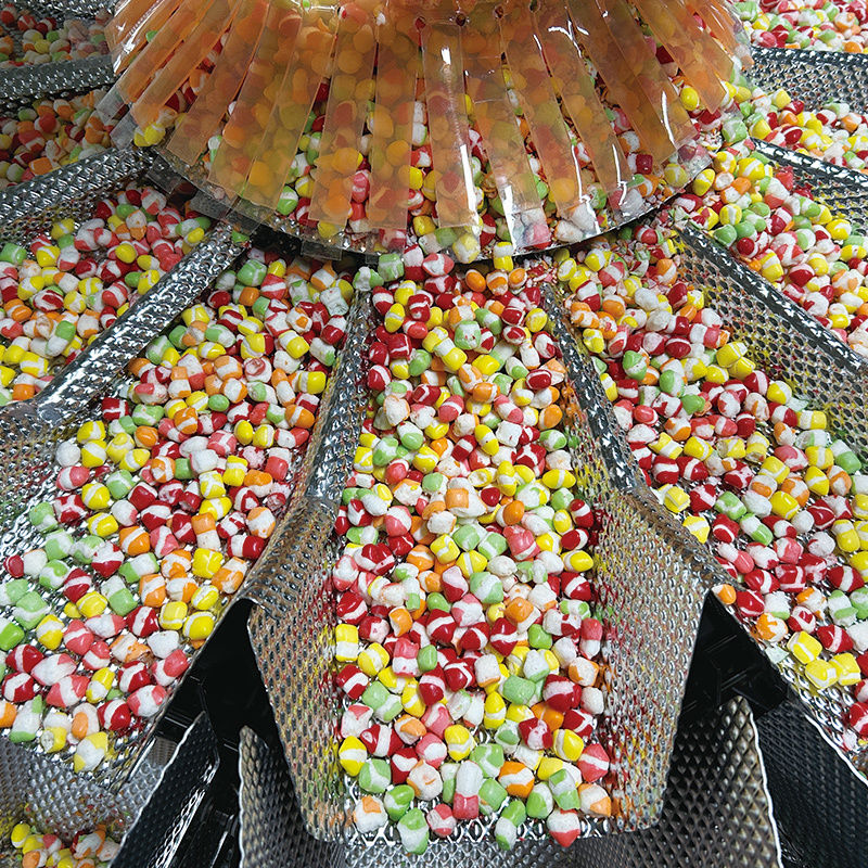 자동 대용량 간식 식품 포장 기계 쿠키 고무 가방 주머니 채우기 머틀헤드 웨이저 포장 기계