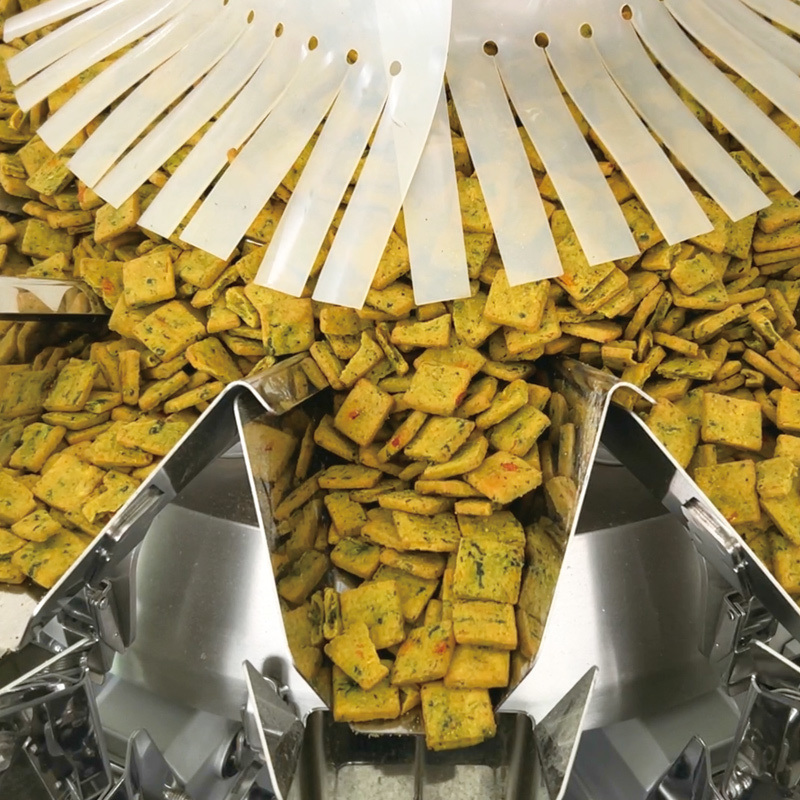 고품질 수직 자동 양적 입자 간식 식품 밀폐 채우기 포장 VFFS 가중 및 포장 기계