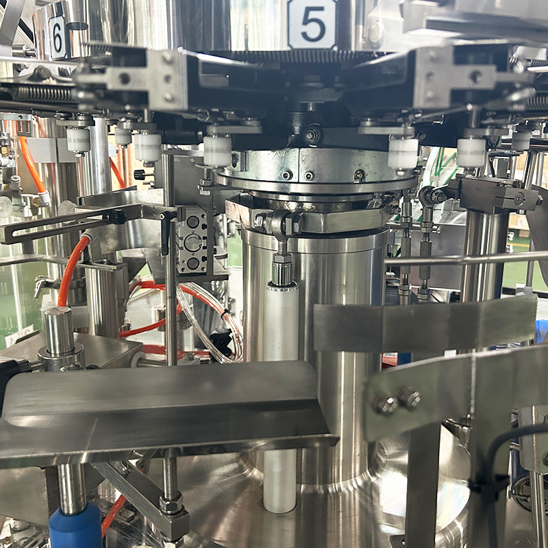 1kg 2kg 닭고기 가금류 너겟 날개 고기 사전 제작 파우치 멀티헤드 계량기 스탠드업 파우치 회전식 충전 밀봉 포장기