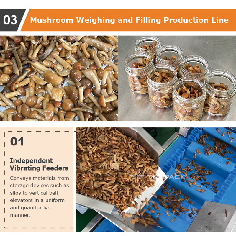 자동 닭고기 쇠고기 튀긴 지퍼 사전 제작 무게 채우기 포장 기계 냉동 해산물 도이팩 가방 포장 기계