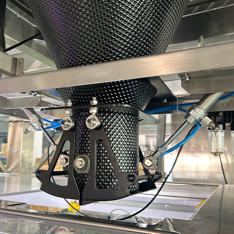 맞춤형 효율적인 탈수된 쇠고기 너그렛 수량 포고 포장 기계 식용 준비 된 쇠고기 다두 무게