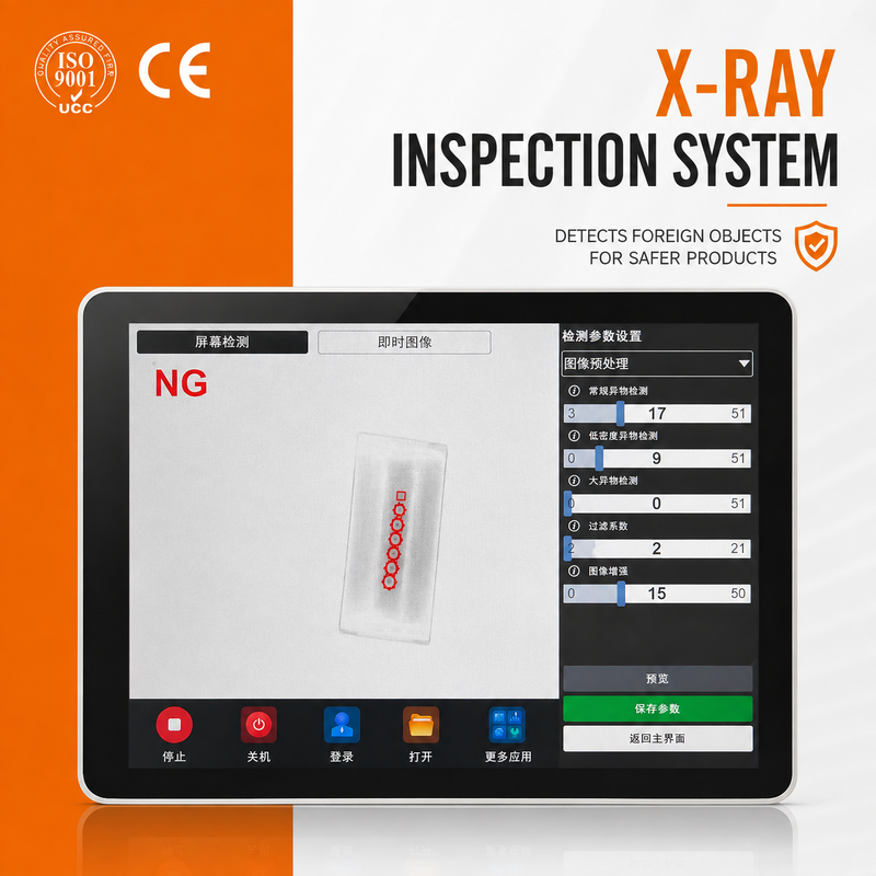이물질 검출용 식품 X-Ray 검사기 | 투팩 TTX 시리즈