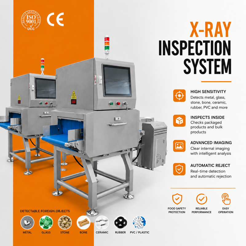 이물질 검출용 식품 X-Ray 검사기 | 투팩 TTX 시리즈