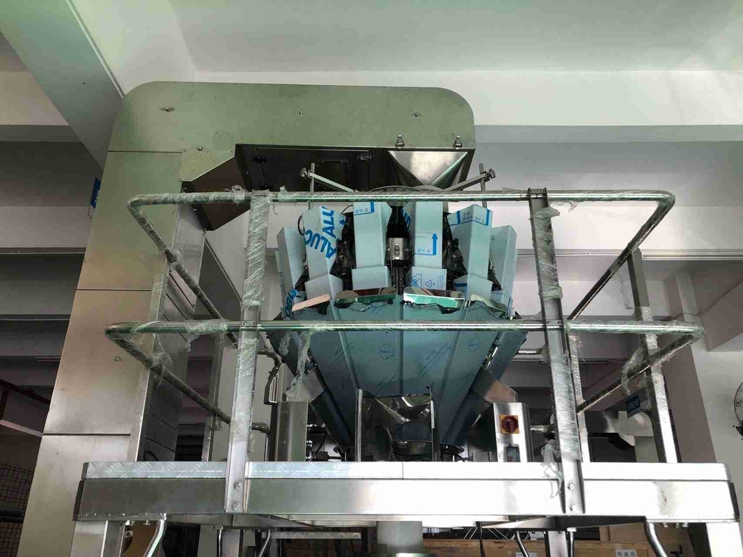 곡물 계량을 위한 0.8L 1.6L 2.5L 5L 일반 호퍼가 있는 14 헤드 조합 계량기