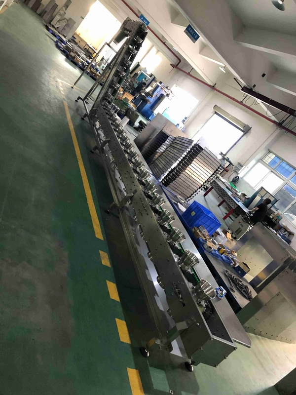 패치 블록 동안 0.75KW 피클 패키징 머신 측정할 수 있는 음식 안전한 사발 종류 술꾼들 컨베이어