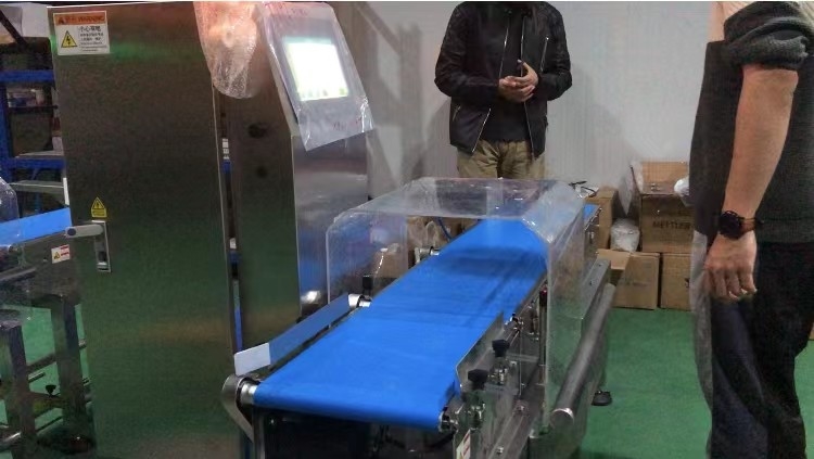 제품의 체중을 조사하기 위한 1KW 120p/min 고속도 첵크 웨이어