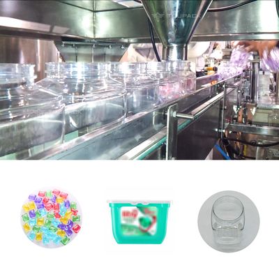 15 PC 30을 PC 깡통 박스 액체 낟알 패키징 머신으로 계산하는 1개 킬로그램 세탁물 비즈 칭량 충전기