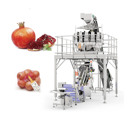 레몬 마늘 양파 감자 파인애플  Mesh Net Bags Packing Machine Net Clipper 머신