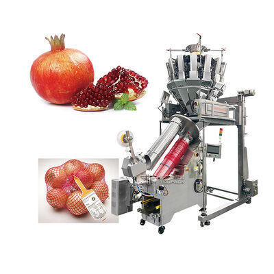 양파 마늘 생강 지적인 그물을 위한 MCU 통제 Multihead 무게를 다는 사람 포장기