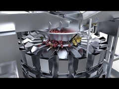 여가용 식품의 포장 및 가중 시스템